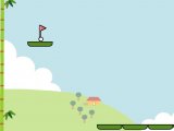 Flash игра Панда гольф