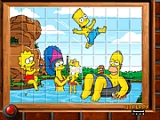 Flash игра Sort My Tiles The Simpsons