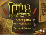Flash игра Trials Dynamite Tumble
