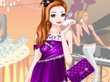 flash игра Fashion Purple Dress