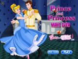 flash игра Prince and princess Make over