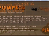 flash игра How to carve a pumpkin like a pro