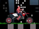 flash игра Spiderman Bike
