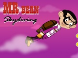 flash игра Mr Bean Skydiving