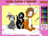 flash игра Bambi, Flower And Thumper