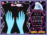 flash игра Monster High Manicure