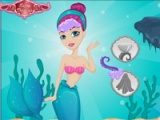 Dazzling mermaid makeover