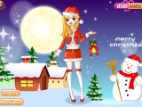 flash игра Lovely Christmas Girl