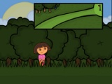 flash игра Dora world golf tour