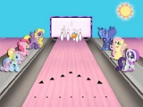 flash игра My little pony: bowling