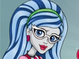 flash игра Monster High. Ghoulia Yelps hairstyle