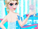 flash игра Tattoo for Elsa