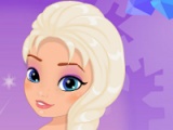 flash игра Baby Elsa’s frozen shower