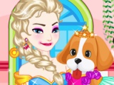 Flash игра Elsa adopt a pet