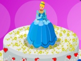 Cinderella cake decor