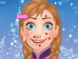 flash игра Anna: Face clean