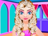 flash игра Princess Anna elegant hairstyles