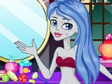 Ghoulia Yelps. Hair spa and facial