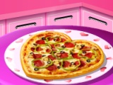 Valentine Pizza: Sara's Cooking Class