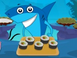 flash игра Baby Shark Sushi