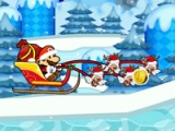 flash игра Santa Mario delivery