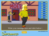 flash игра Simpson maker