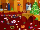 flash игра Christmas party: cleanup