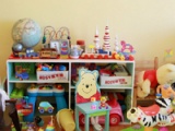 Messy toy room