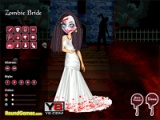 flash игра Zombie bride dressup