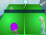flash игра Frozen Table Tennis