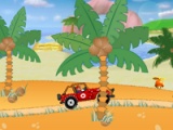 flash игра Mario - beach drive