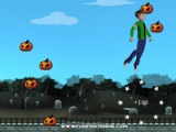 flash игра Halloween: pumpkins jumper