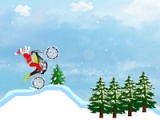 flash игра Santa Claus bike