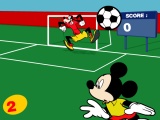 flash игра A Football Land of Mickey
