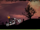 flash игра Halloween Ghost Rider
