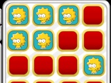 Bart and Lisa memory tiles