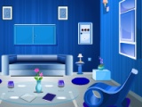 flash игра Blue Living Room Escape
