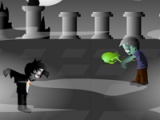 flash игра Dracula vs zombies