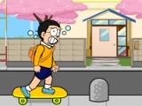 flash игра Doraemon late to school