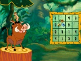 flash игра Timon & Pumba's sudoku