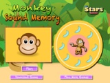 flash игра Monkey sound memory
