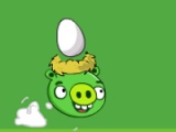 flash игра Angry pig steals eggs