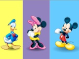 Mickey Mouse. Colours memory