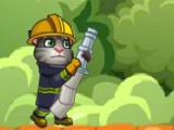 flash игра Tom 2. Become fireman