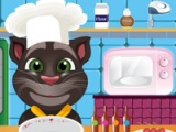 Talking Tom. Cooking class