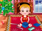 flash игра Baby Hazel. Christmas time