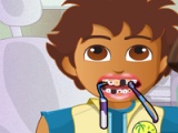 Dora and Diego at dentist