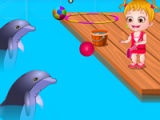 flash игра Baby Hazel. Dolphin tour