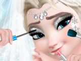 flash игра Elsa wedding. Makeup school