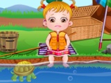 flash игра Baby Hazel Fishing Time